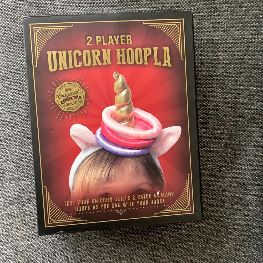 Unicorn hoopla kids game